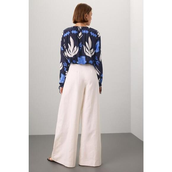 Fifteen Twenty Multicolored Serafina Top Size M with Small Hole - Picture 2 of 7